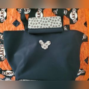 Mickey Tote Bag with Matching Wallet